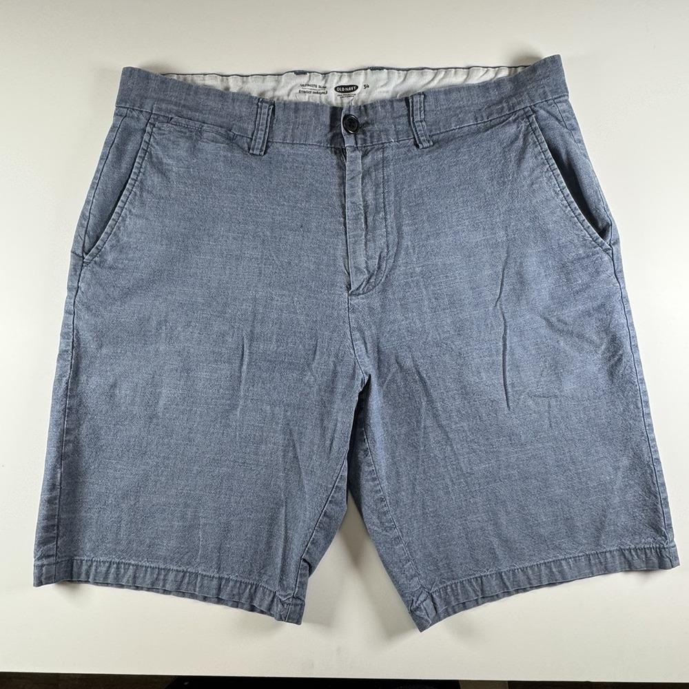 Old Navy‎ Shorts Men Ultimate Slim built blue Size 34